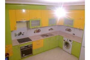 Кухня Жовто -Зелений Глянець 